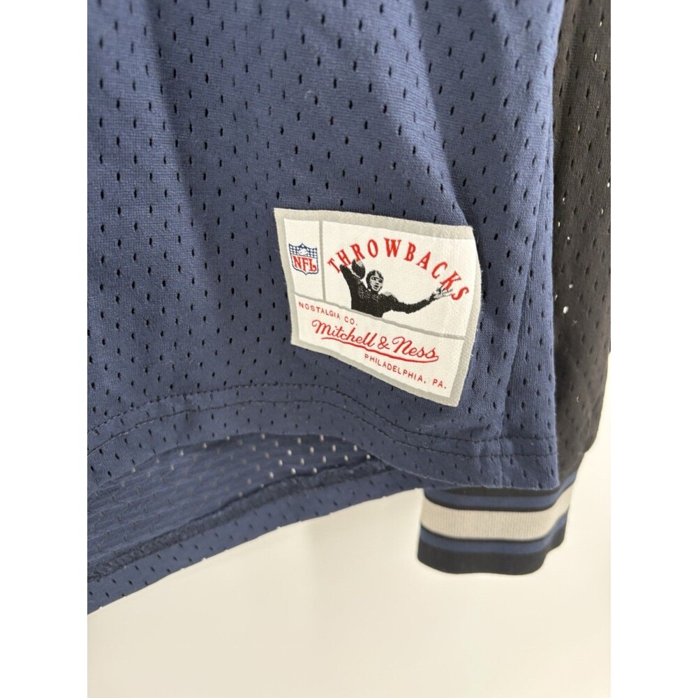 Mitchell And Ness Women’s Dallas Cowboy Long Sleeve Hooded Jersey Material Sz 2X - Picture 2 of 11